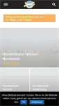 Mobile Screenshot of hundestrand.eu